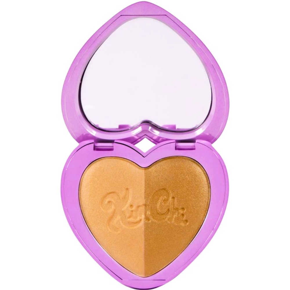 Heart-Shaped Gold Highlighter by
